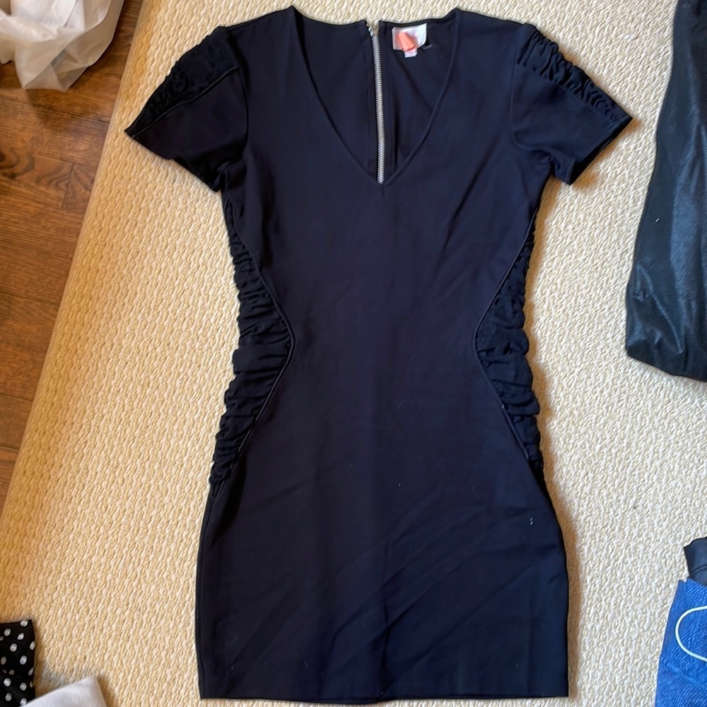 Parker dress! Black, size small. Just dry cleaned! Just wrinkled from folding